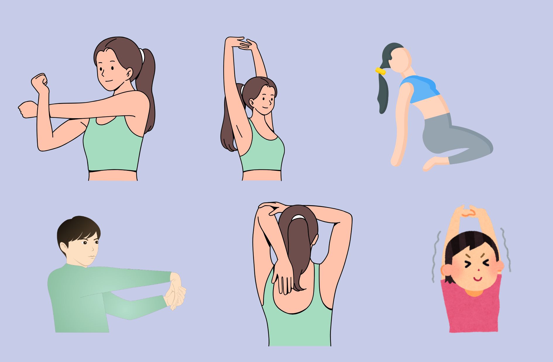 Arms and Hand Stretches